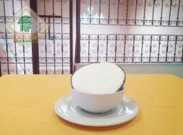 Helado tradicional de coco